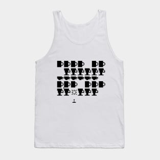 Coffee Invaders Tank Top